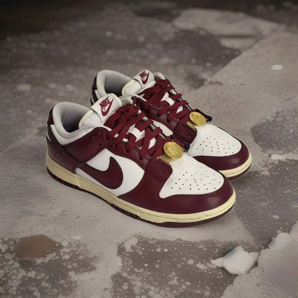 Nike Dunk Low SE Sisterhood Sail Team Red Women's Women Size 7.5 DV1160-101
